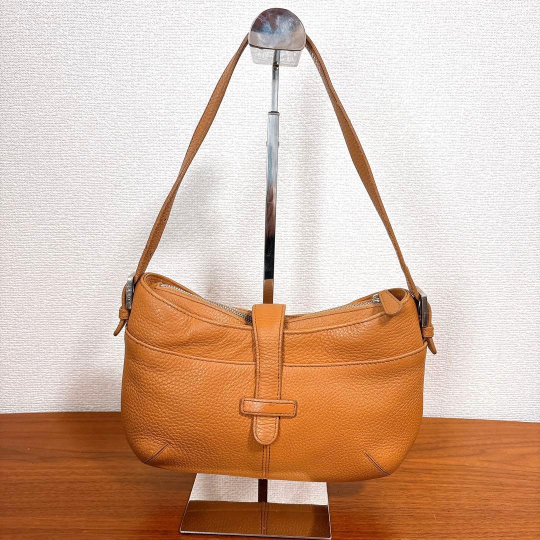 バッグ LOEWE Soho hobo Leather One-Shoulder Bag