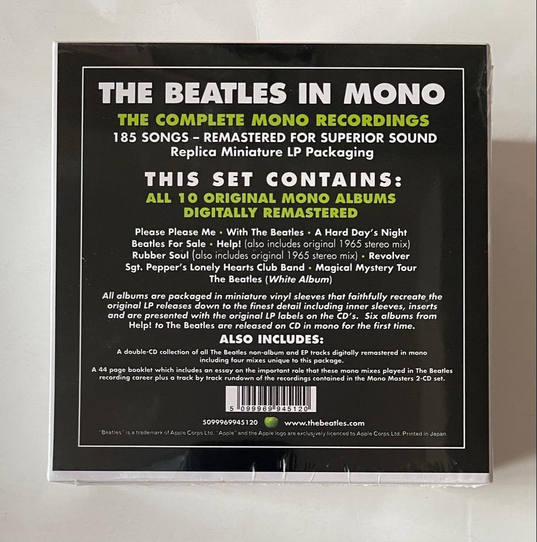 未開封！THE BEATLES IN MONO ビートルズモノボックス輸入CD