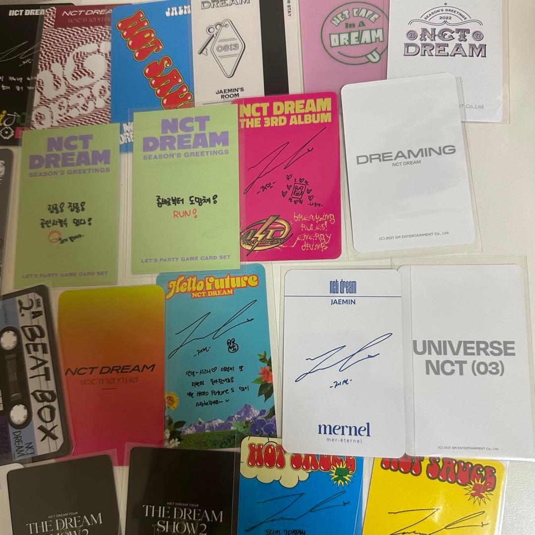 nct dream ドリムジェミンレアトレカ　まとめ売り　セット　会場限定　MD