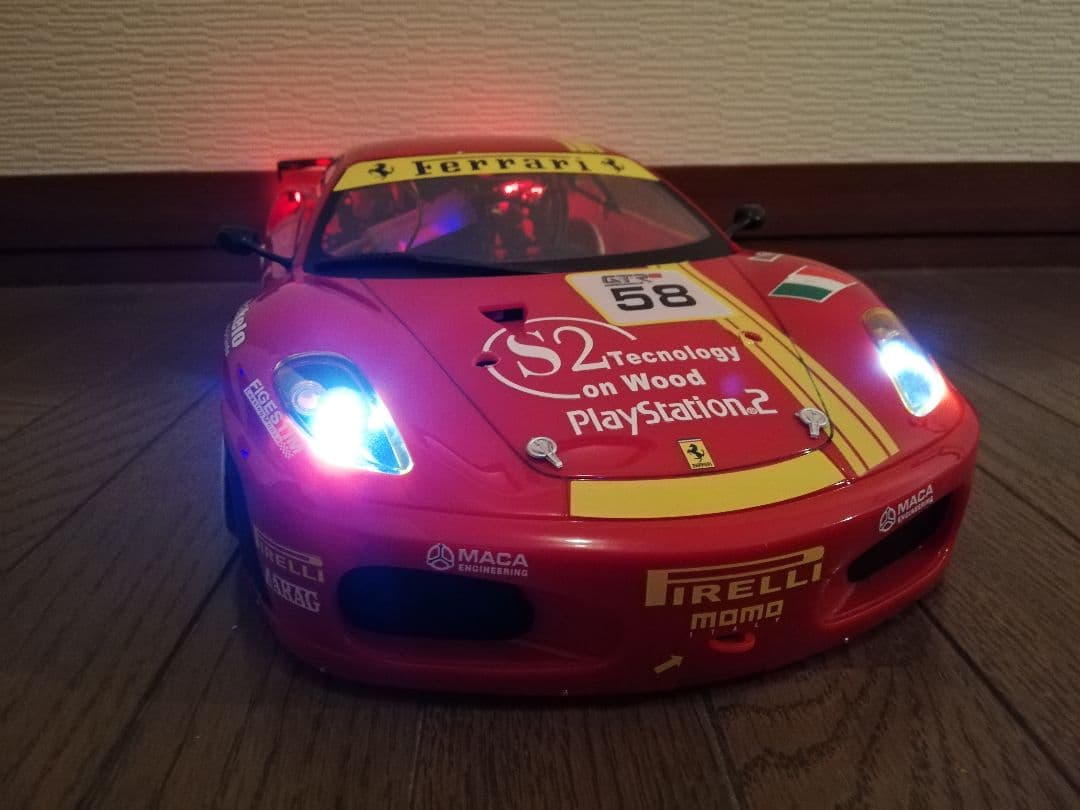 1/10 MJX RC ラジコン ボディ フェラーリ F430GT ドリパケ等