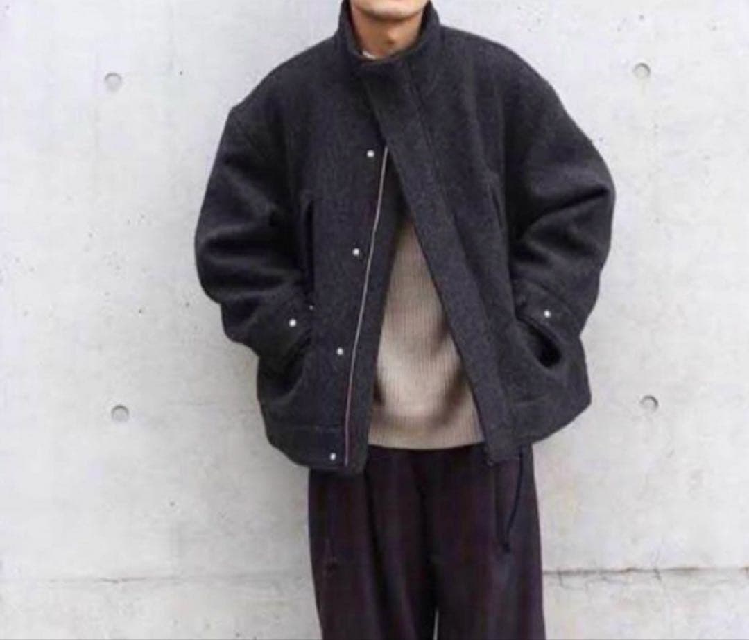 YOKE ヨーク　20aw ワイドパディングブルゾン