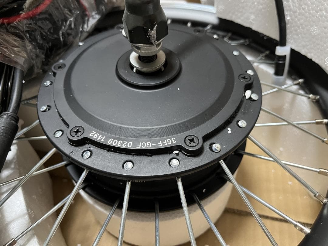 SOMEDAY １６インチ用フロントハブモーター ５００Ｗ ３６Ｖ 新品未使用品