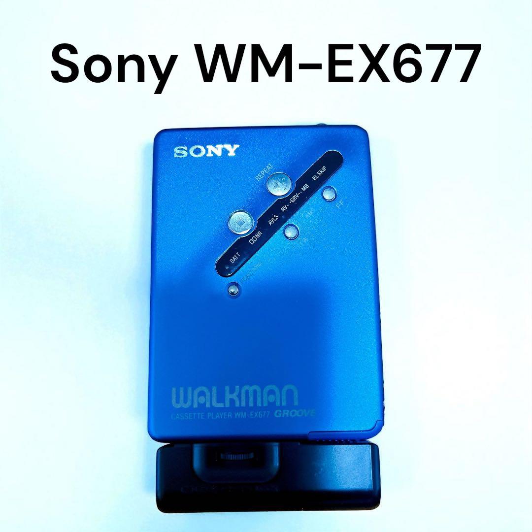 Sony WM-EX677 カセットプレーヤー ウォークマン 付属品多数