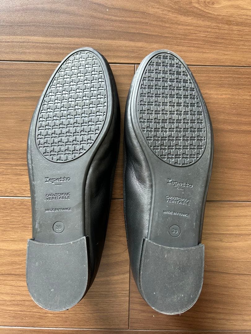 ほぼ新品 レペット Cendrillon gomme ブラック　箱あり　39