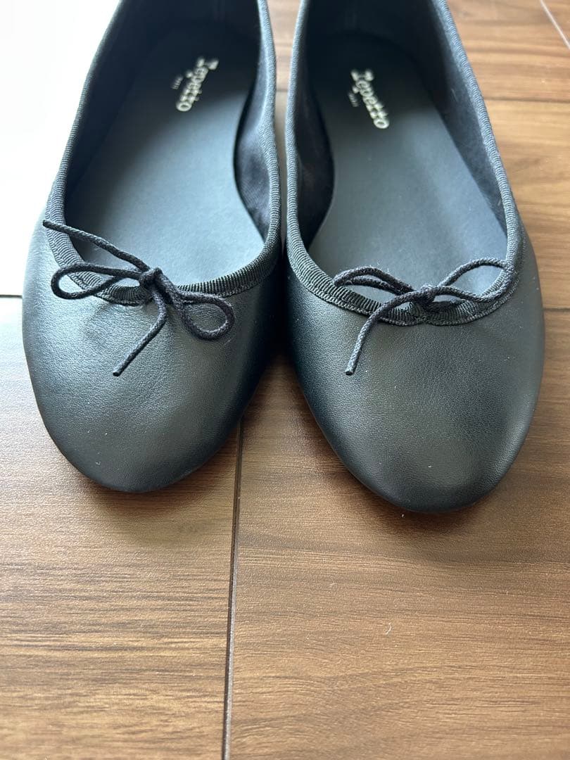 ほぼ新品 レペット Cendrillon gomme ブラック　箱あり　39