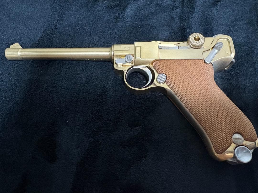 【訳アリ】マルシン ルガー P-08 6inch モデルガン 22KGP SMG