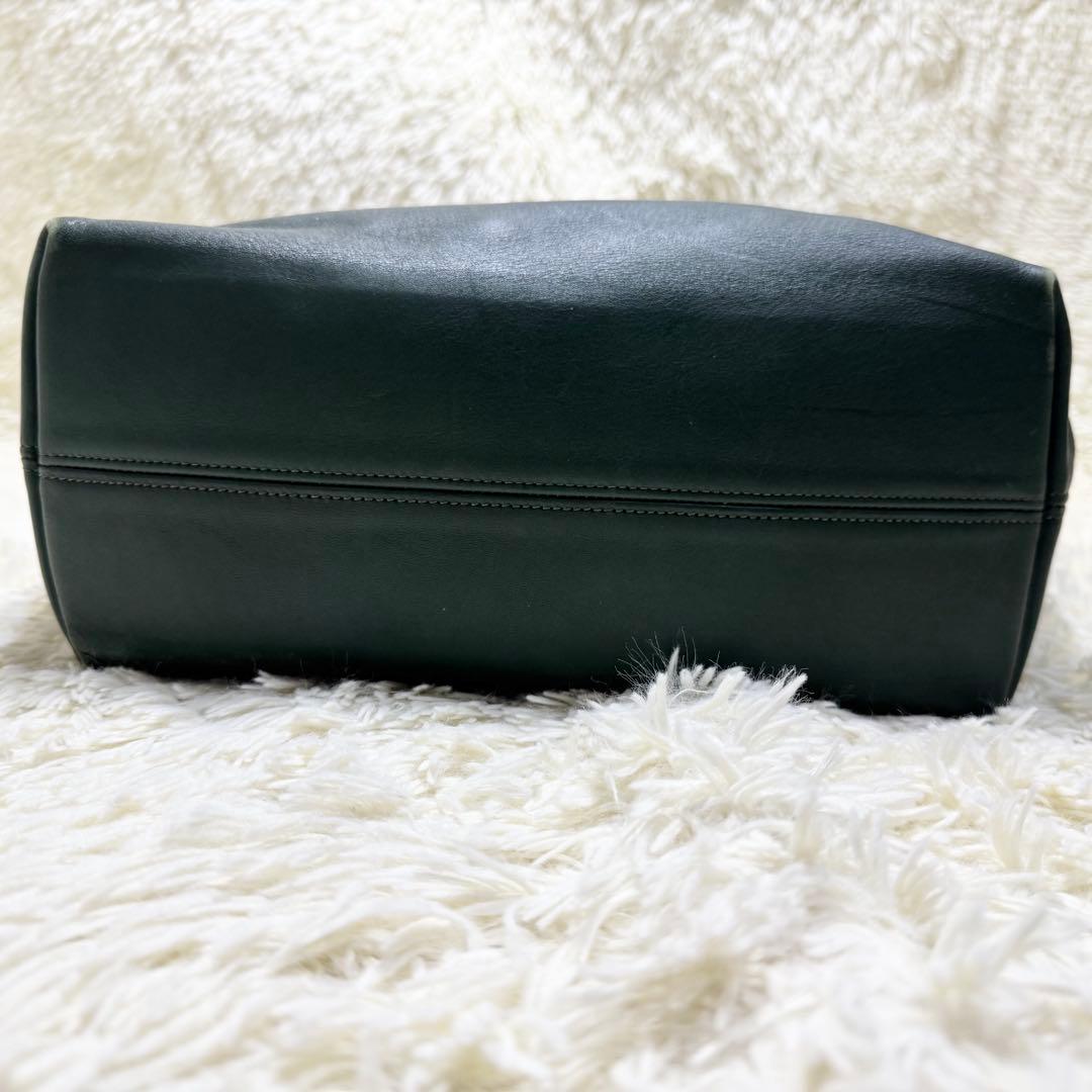 オールドコーチ 4140 トートバッグ カーキ グラブタンレザー 大容量 肩掛け