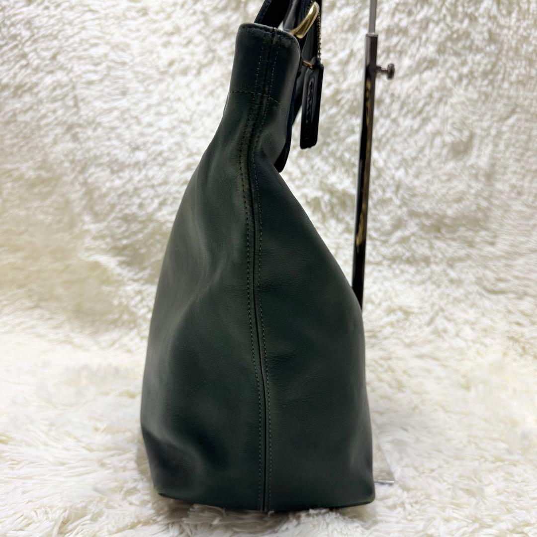 オールドコーチ 4140 トートバッグ カーキ グラブタンレザー 大容量 肩掛け