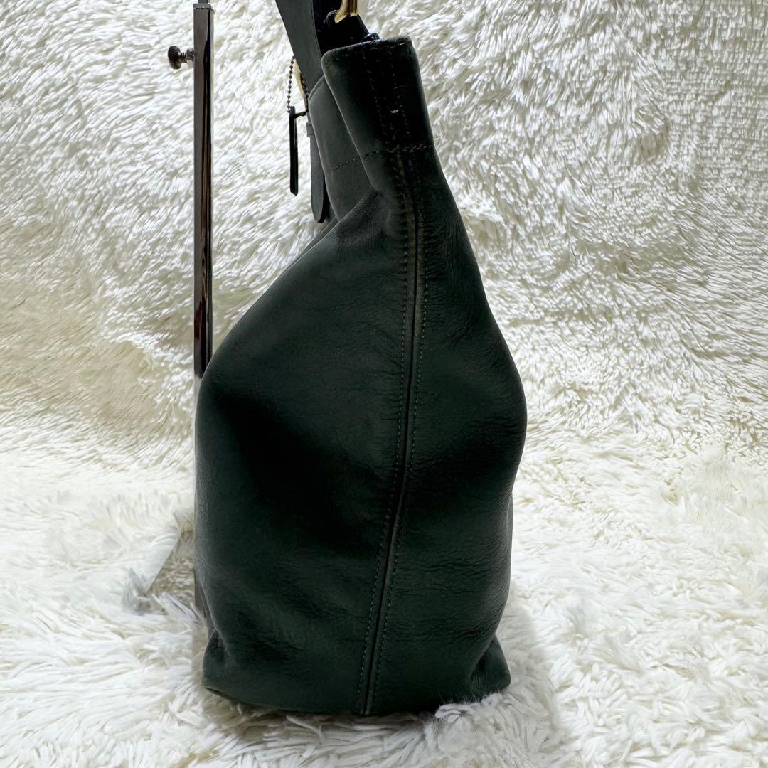 オールドコーチ 4140 トートバッグ カーキ グラブタンレザー 大容量 肩掛け