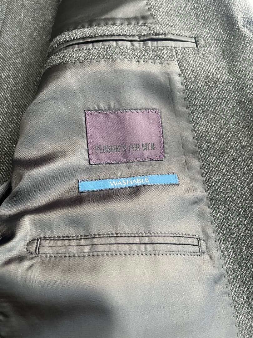 PERSON´S FOR MEN スーツ スリーピース ワンタック