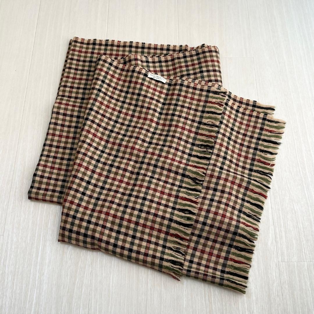 PHIGVEL CHECK STOLE ガンクラブ チェック ストール