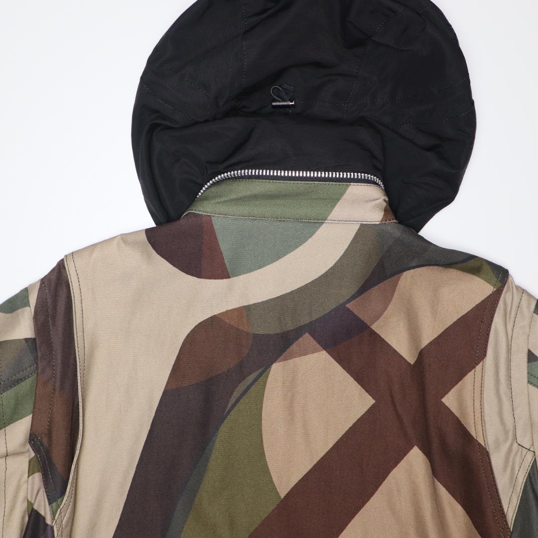 sacai × KAWS 新品 21AW 再構築 オーバーサイズ ジャケット 2