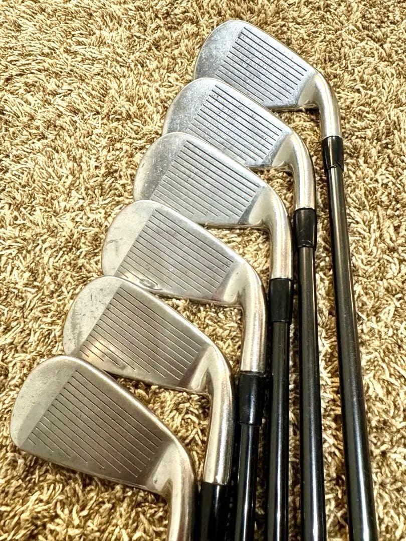 【希少レフティ】タイトリスト AP1 712 アイアン 6本セット フジクラS