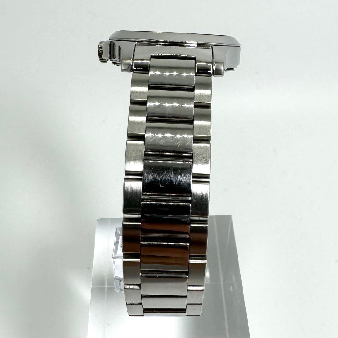 【美品】GUCCI 腕時計 126.5 シルバー ピンクゴールド G ロゴ