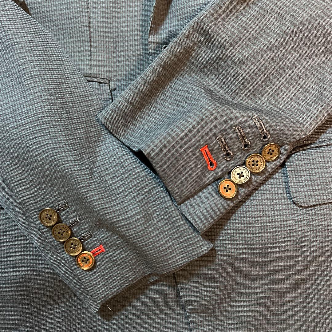 BLACK LABEL CRESTBRIDGE ビジネススーツ 青（2パンツ）