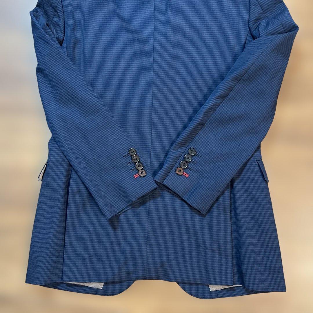 BLACK LABEL CRESTBRIDGE ビジネススーツ 青（2パンツ）