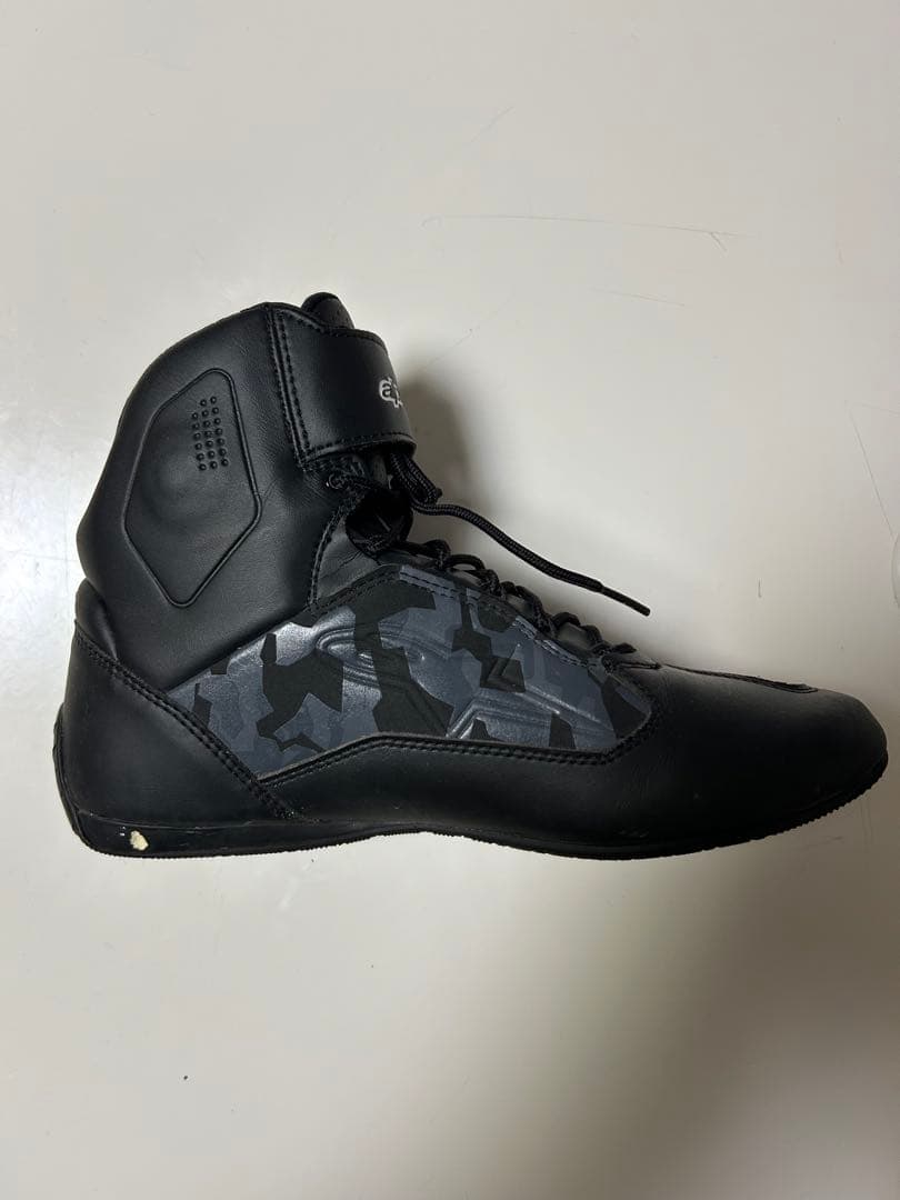 Alpinestars バイク用靴 ブラック/カモフラージュ