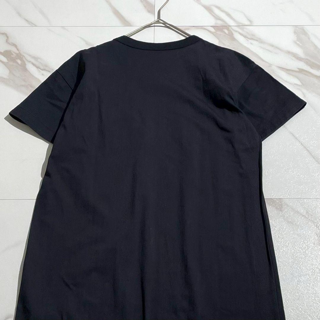 美品/24年モデル☆サカイ　コットンジャージードレス　半袖　ロング　刺繍