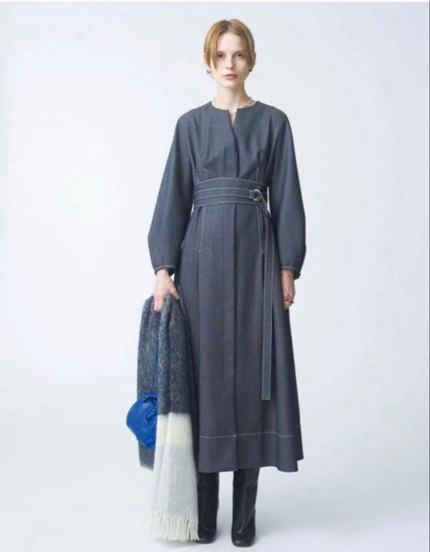 ebure エブール デニムライクワンピース36 新品