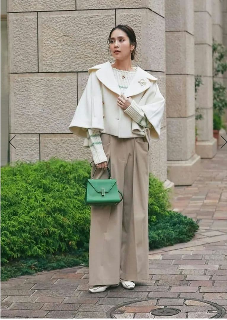 SEVENTEN ダブルブレストショートコート