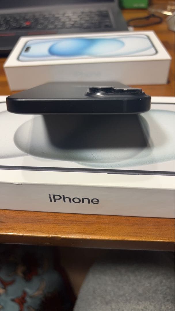 [美品]iPhone 15 Plus Black 256GB