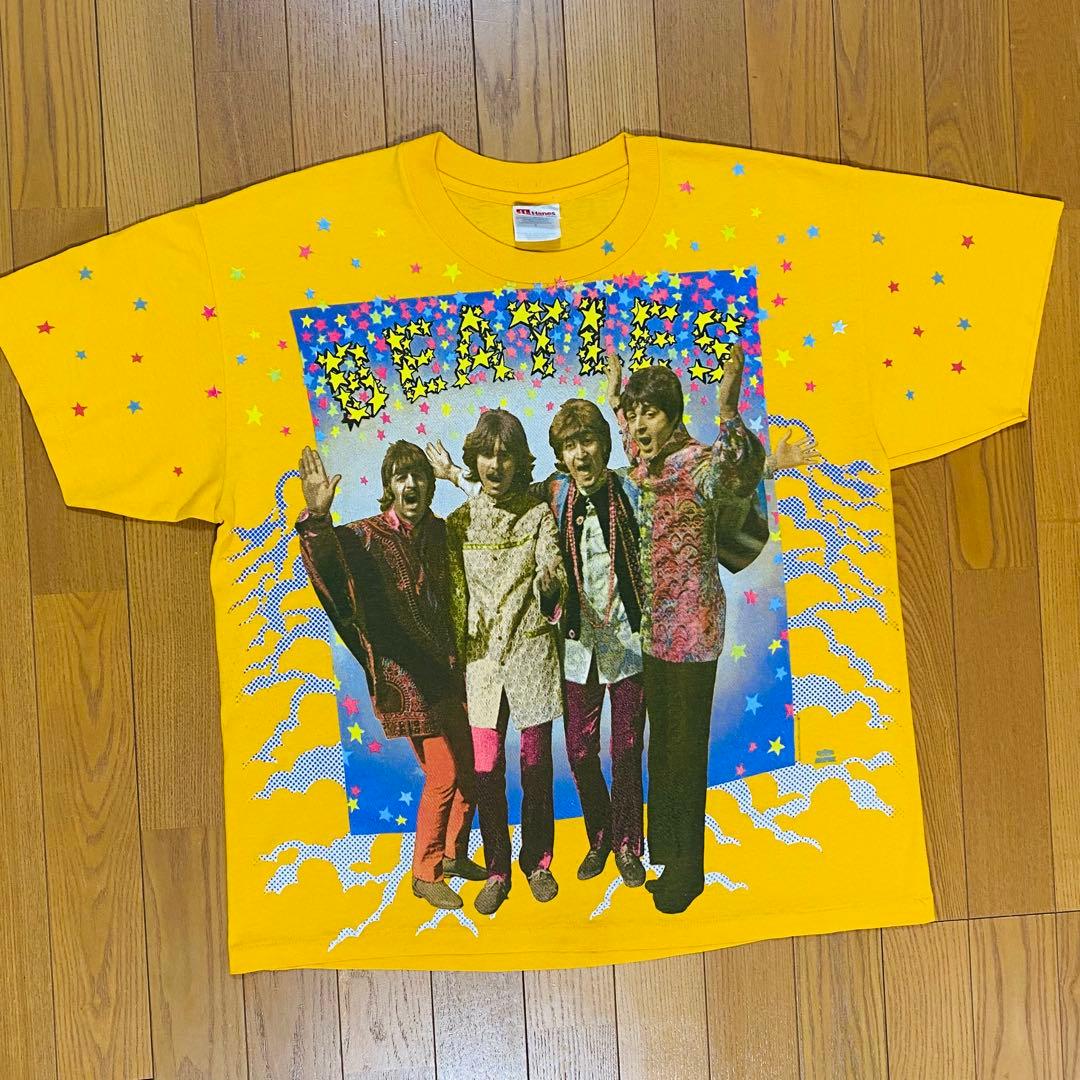 激レア ビートルズ BEATLES 1994年製ヴィンテージ 深瀬 Lサイズ