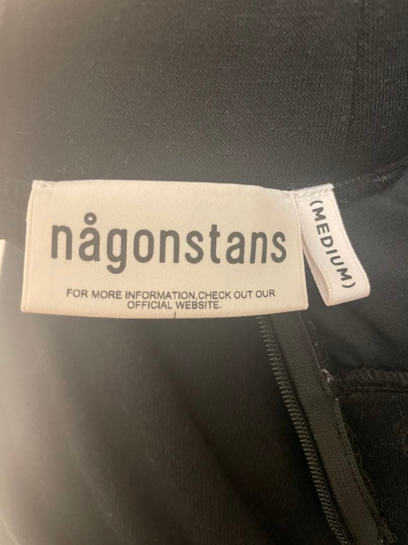 någontstans レイヤードスウェット M ブラック