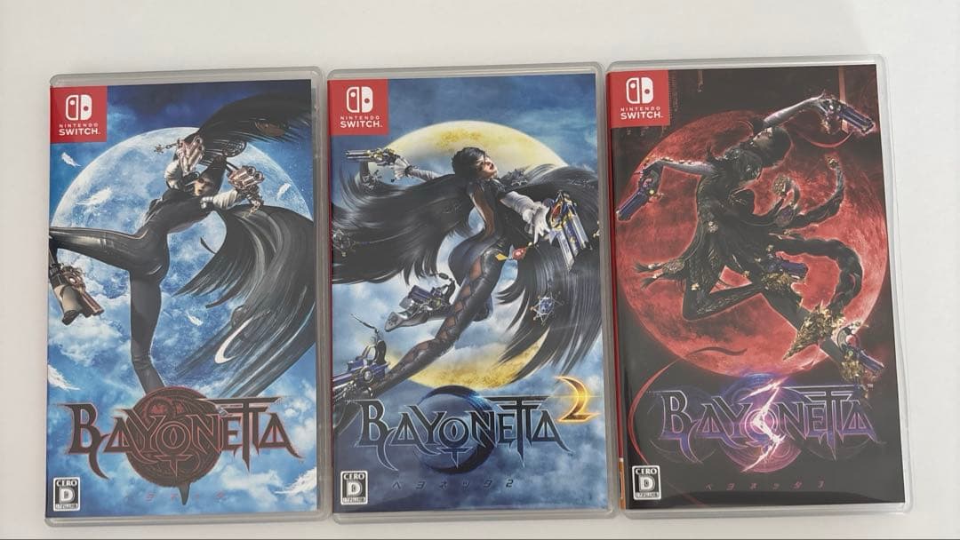 ベヨネッタ1,2,3 Switchソフト