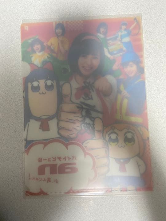 【直筆】浜辺美波　サイン入りクリアファイル