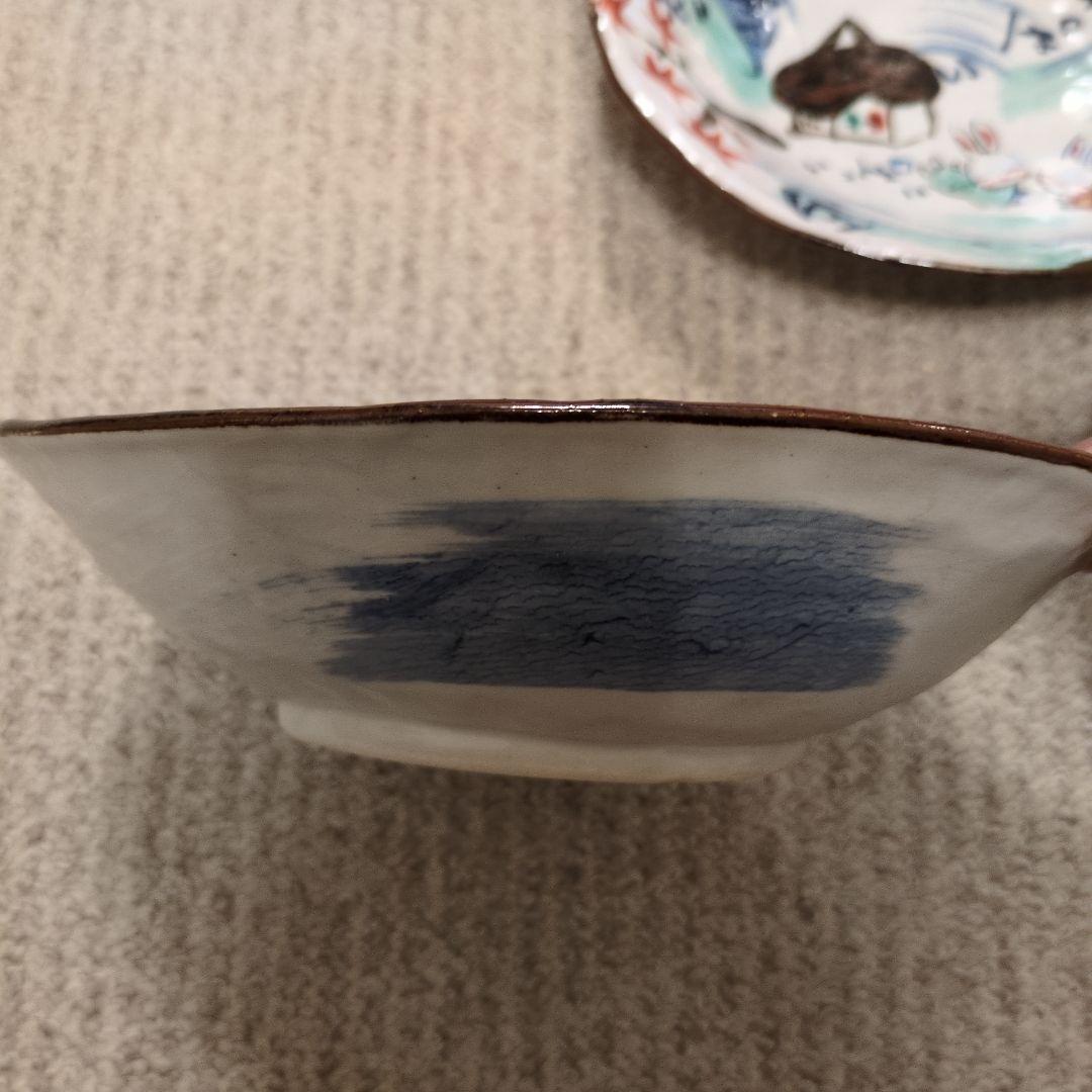 夕立窯 深皿 皿 鉢 うさぎ 5枚セット