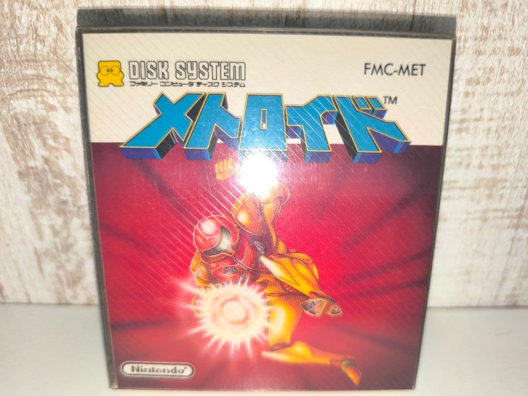 未開封品 メトロイド ファミコン ディスクシステム ニンテンドー FMC-MET