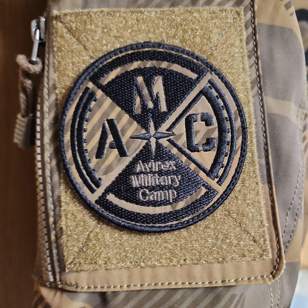 AVIREX 迷彩 MA-1ジャケット