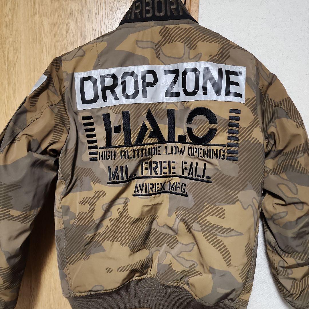 AVIREX 迷彩 MA-1ジャケット