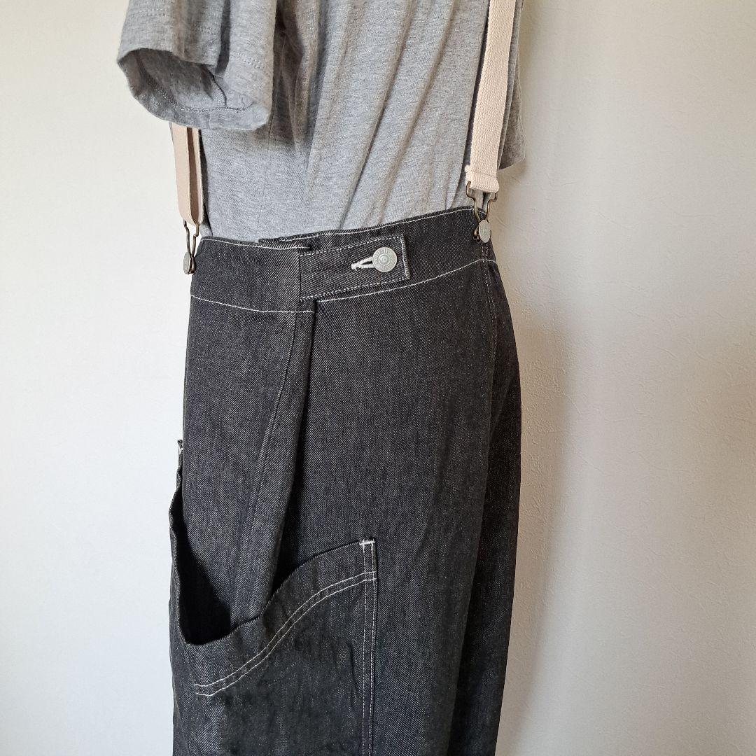 ★大人気★ハーベスティ【極美品】サスペンダーガーデンパンツ　サイズ1　ゆったり