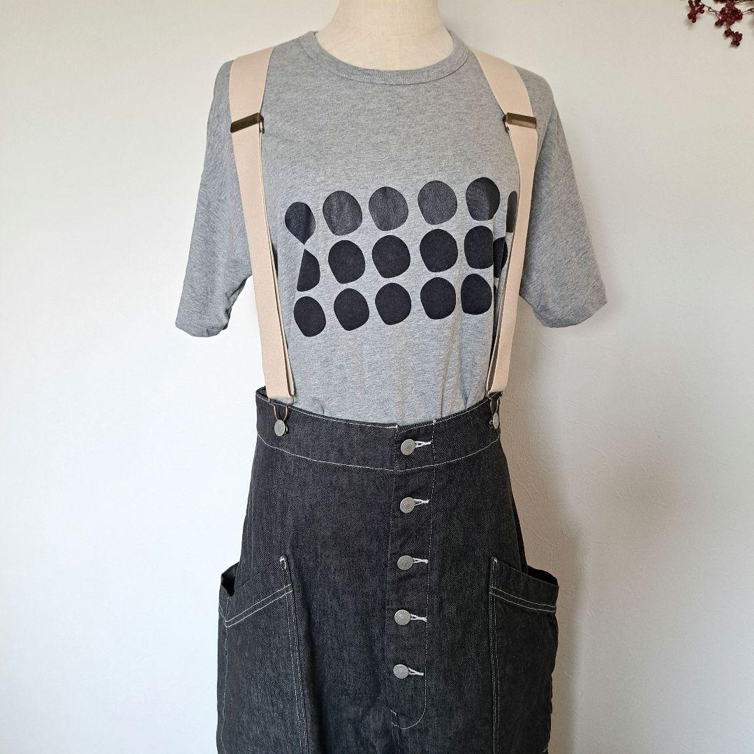 ★大人気★ハーベスティ【極美品】サスペンダーガーデンパンツ　サイズ1　ゆったり