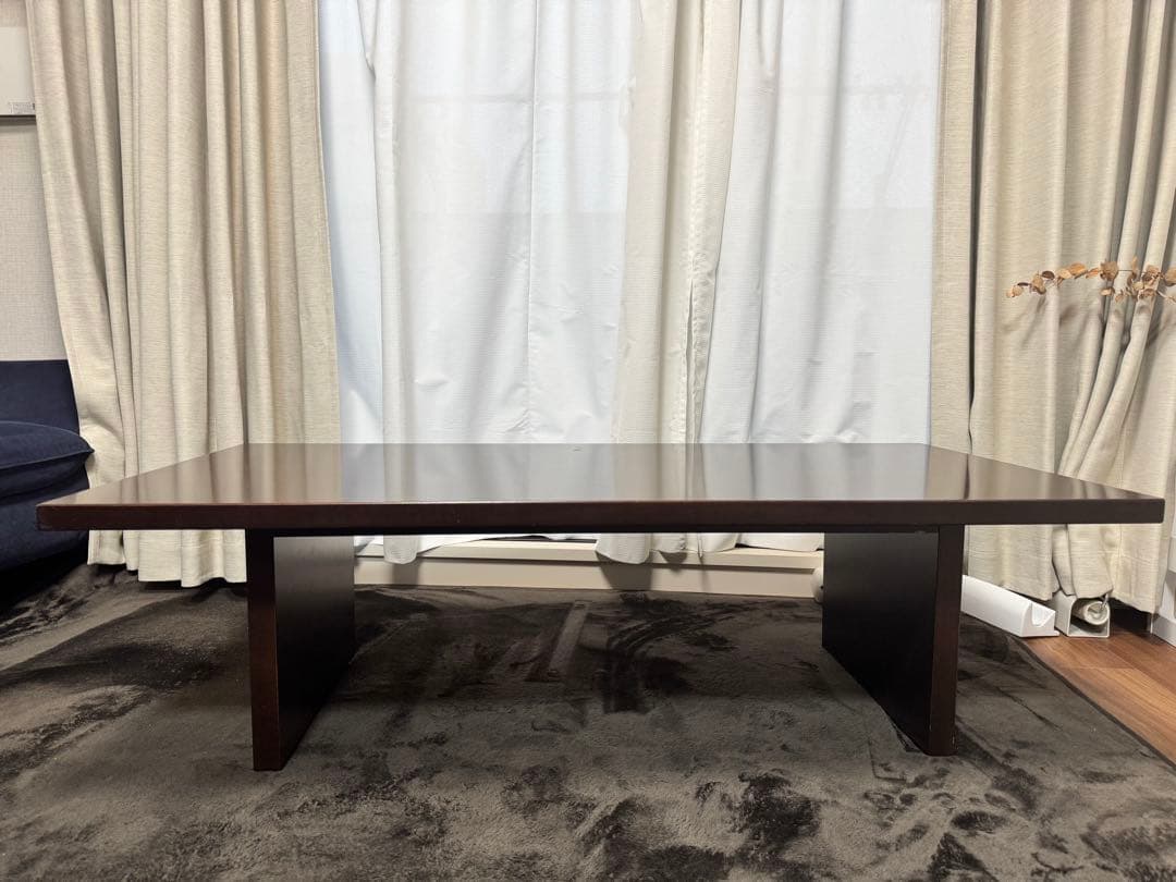 arflex ダークブラウン ローテーブル