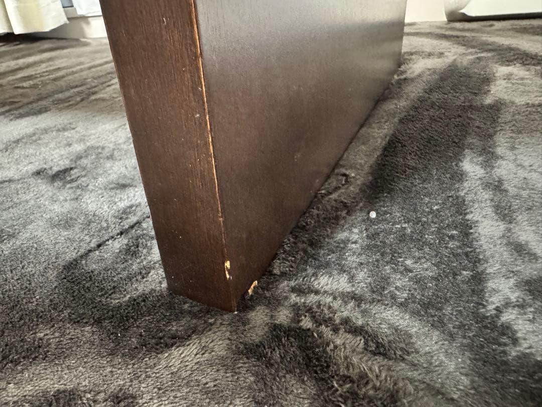 arflex ダークブラウン ローテーブル