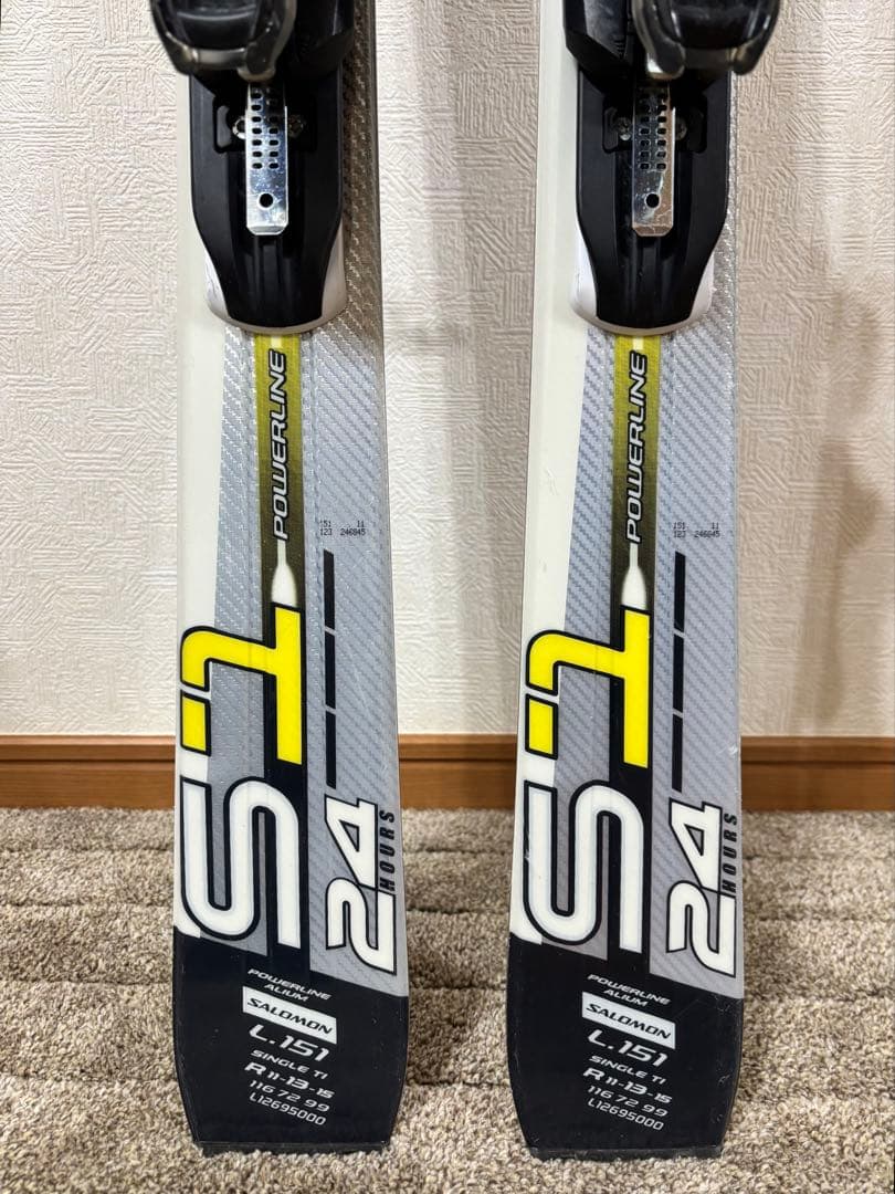 ケンジ SALOMON 24HOURS カービング 150cm ビンディン