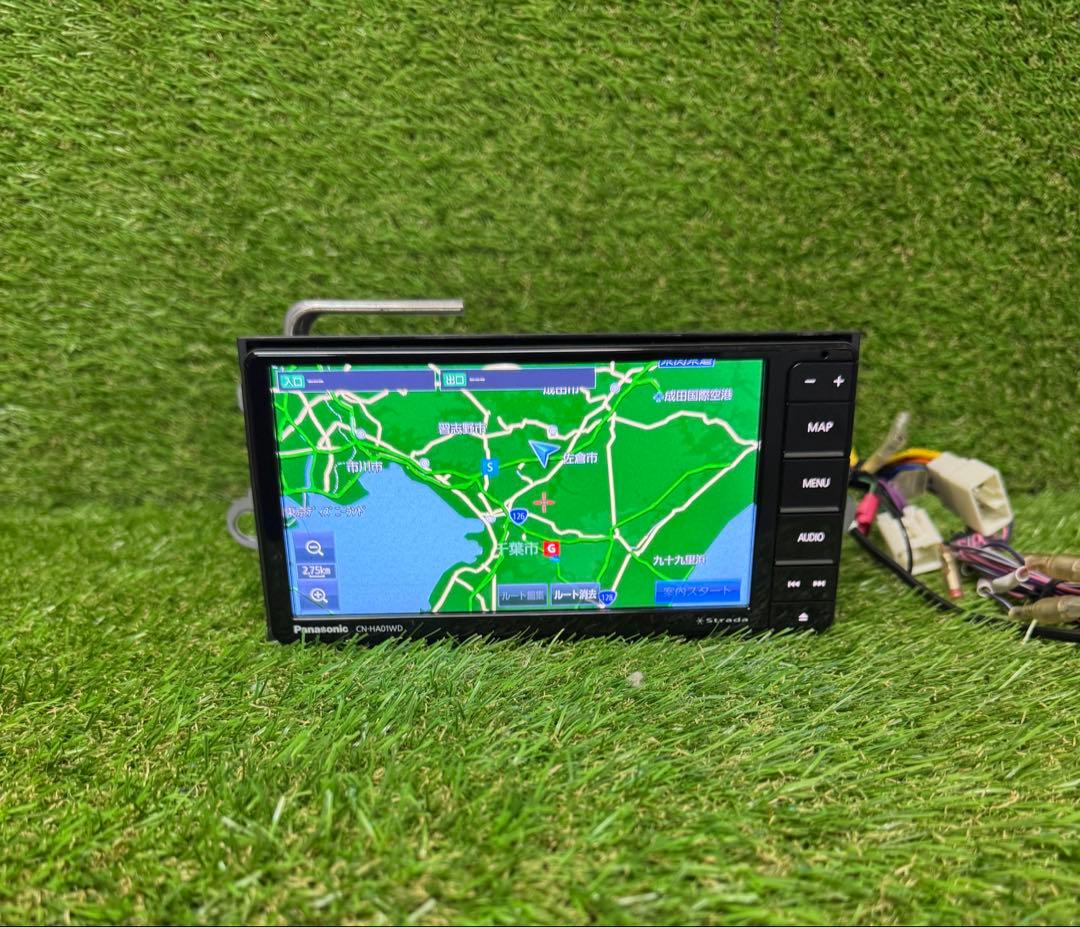 2021年地図Panasonic カーナビ　ストラーダ　CN-HA01WD