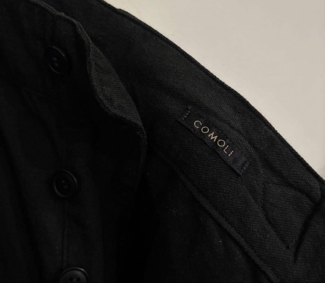 COMOLI コモリ ブラックワーク 6Pパンツ size:2