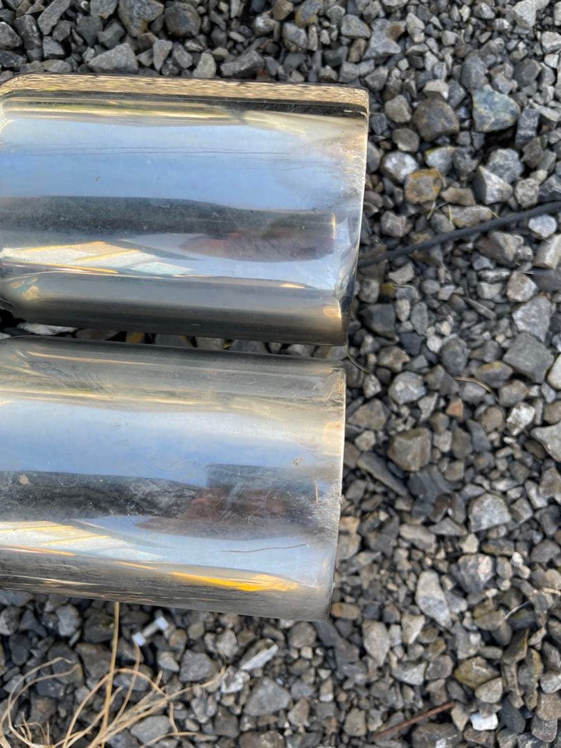 60ハリアー　リアピースマフラー(4本出し)スリーキャッツ　値下げ可