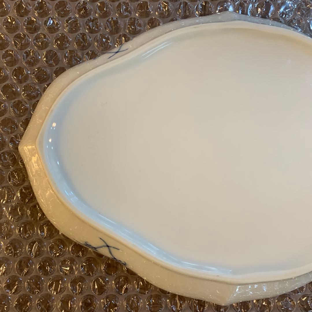 ロイヤルコペンハーゲン ブルーフルーテッドプレイン オーバルデッシュ廃盤品