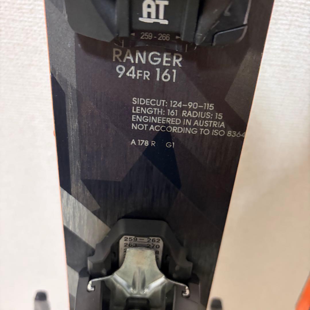 Fischer Ranger 94 FR スキー 板 161cm