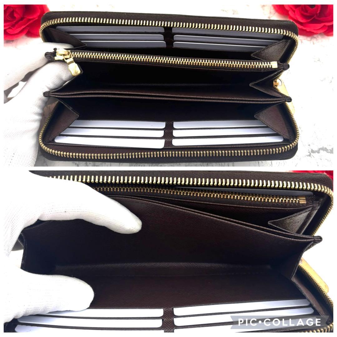 【新型モデル】 ルイヴィトン ダミエ ジッピーウォレット 長財布