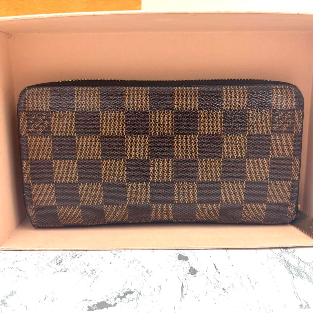 【新型モデル】 ルイヴィトン ダミエ ジッピーウォレット 長財布