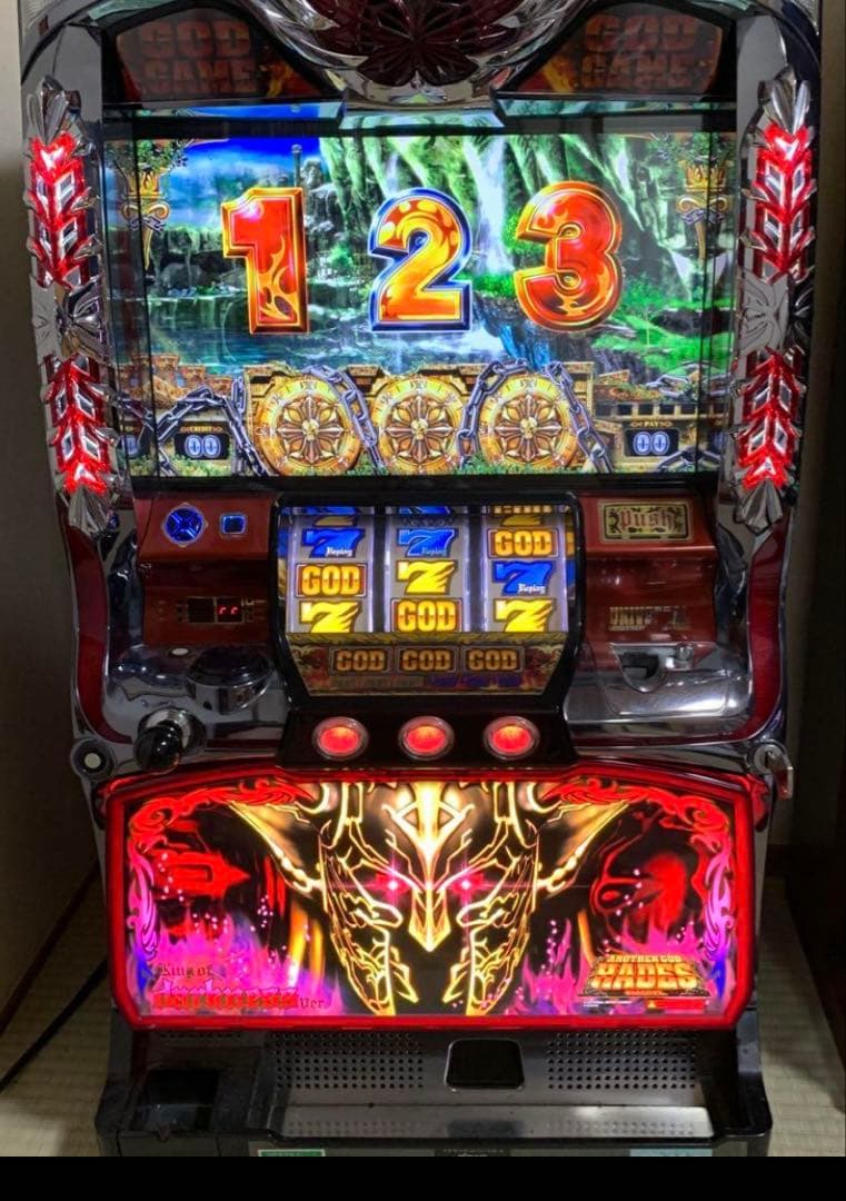 パチスロ　アナザーゴットハーデス　5号機　実機　不要機付