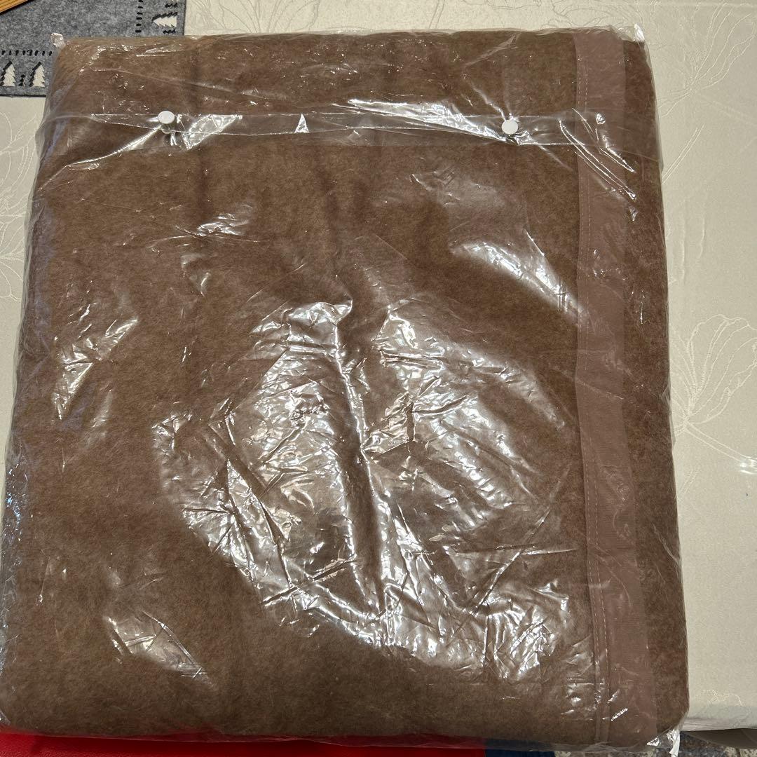 西川　カシミヤ毛布100% ベージュ　140x200cm