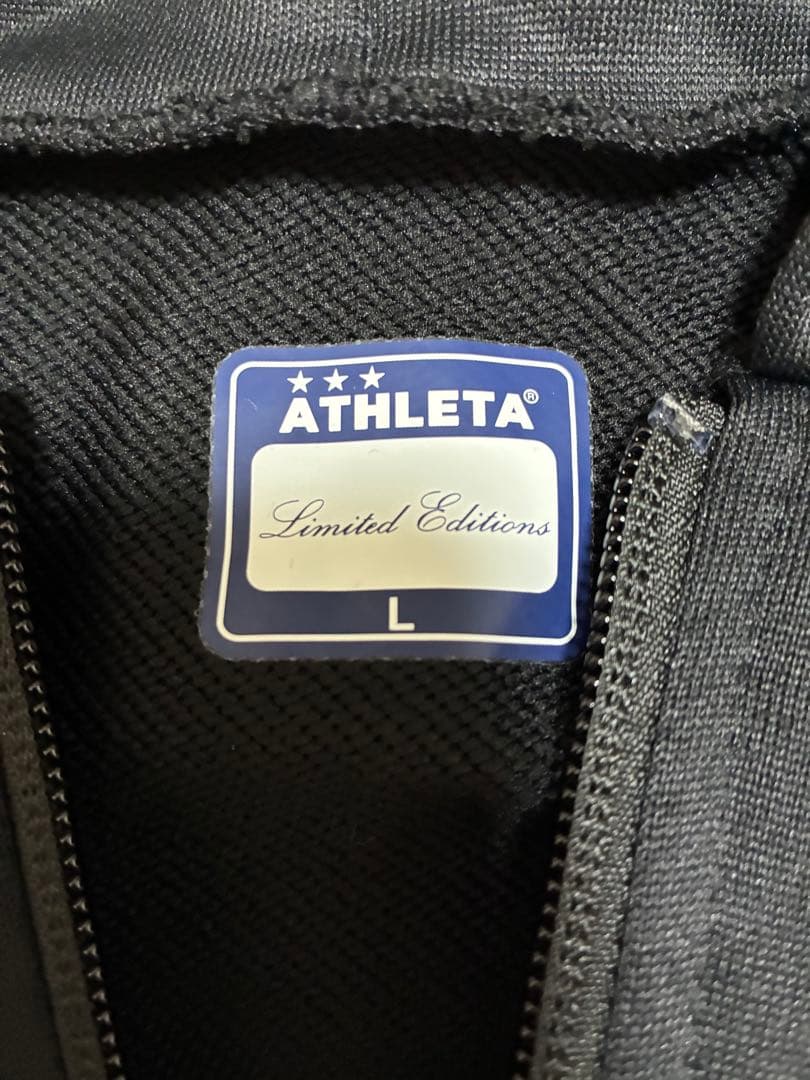 ATHLETA サッカーウェア　裏毛 上下セット　L