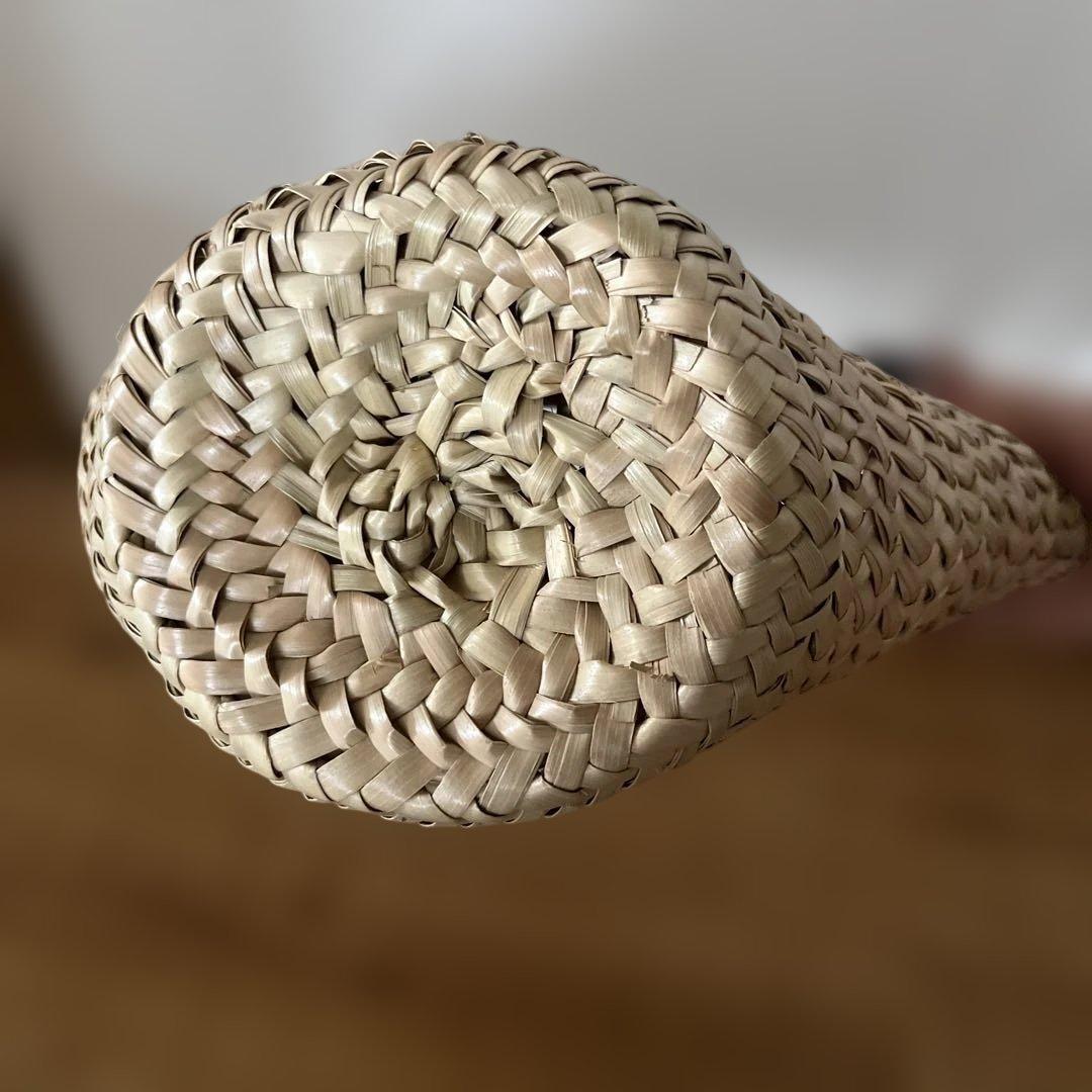 Christian Louboutin かごバッグ ベージュ/ブラウン