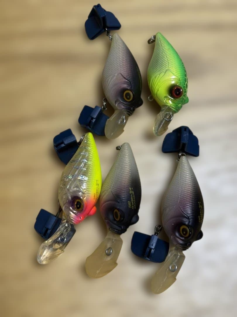 megabassメガバス グリフォンSR-X、MR-X、サイクロン 6個セット